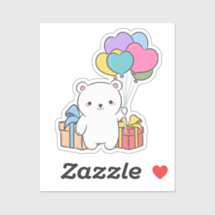 Beary Sweet Überraschung   Tragetasche Aufkleber