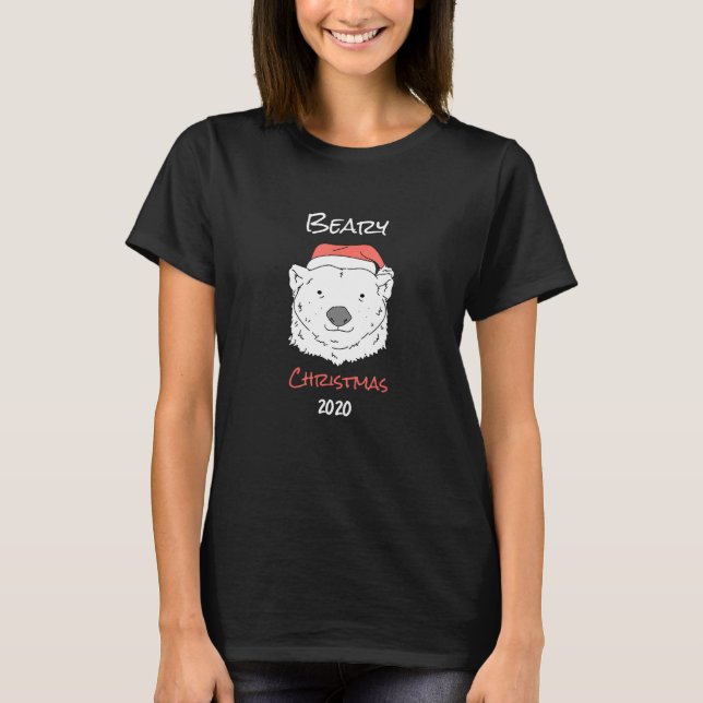 Beary Xmas Creator mit Polar Bear Graphics T-Shirt (Vorderseite)