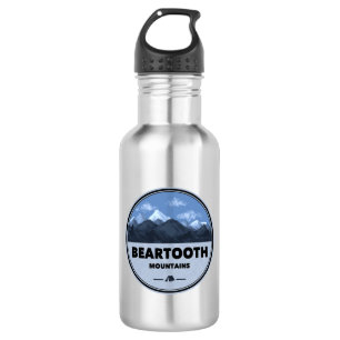 Bearzahngebirge Montana Wyoming Camping Edelstahlflasche