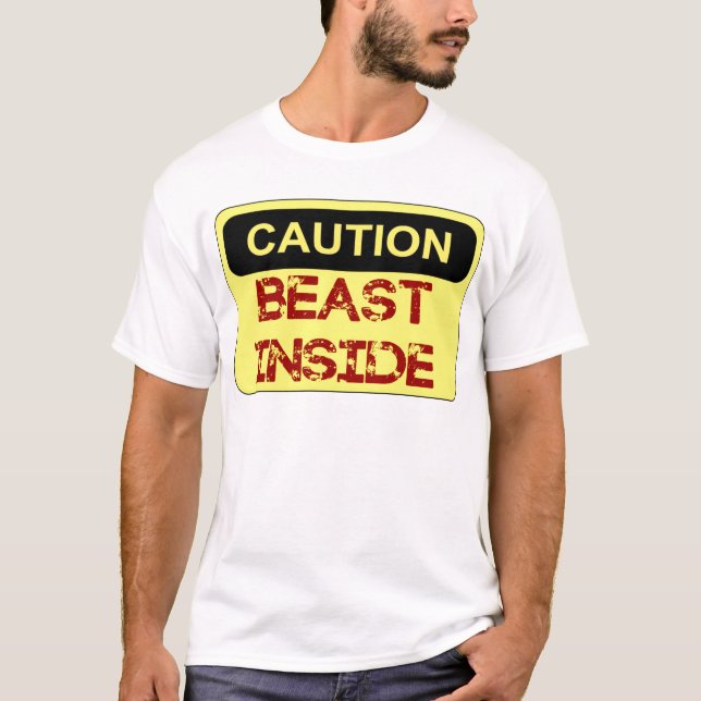beast inside T-Shirt (Vorderseite)