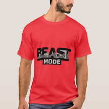 Beast Mode Fitness Motivationsquote T-Shirt