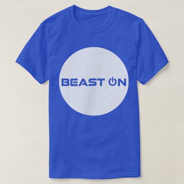 Beast On Circle Training Gym Motivation Fitness S T-Shirt (Design vorne)