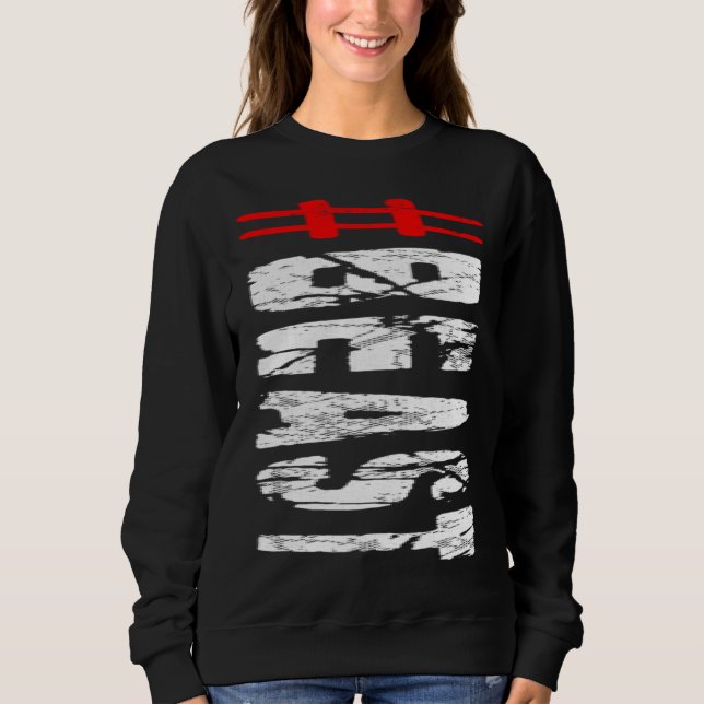BEAST weight lifting power lifting bodybuilding Sweatshirt (Vorderseite)