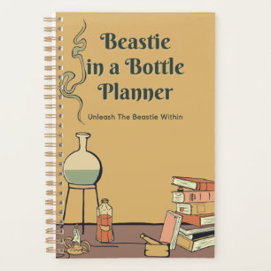 Beastie in einer Flasche Kleinplaner Planer
