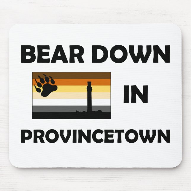 Beat Down in Provincetown Mousepad (Vorne)