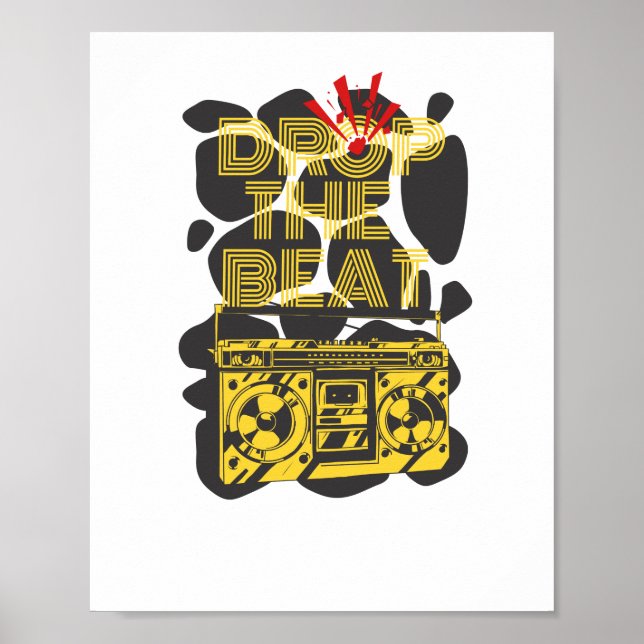 Beat Drop Poster (Vorne)