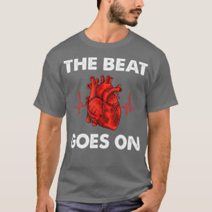 Beat geht auf Open Heart Operation Erholung Männer T-Shirt