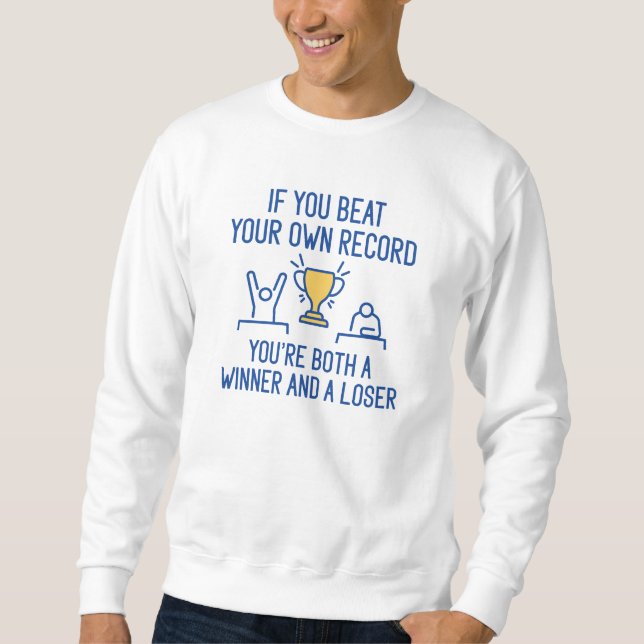 Beat Record Sweatshirt (Vorderseite)
