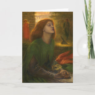 Beata Beatrix - Dante Gabriel Rossetti Karte