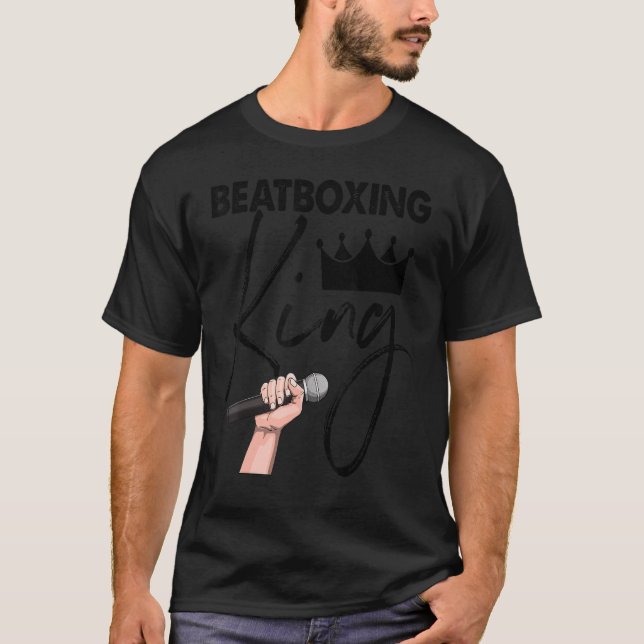 Beatboxing King Women Tape Recorder T-Shirt (Vorderseite)