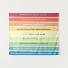 Beatitudes Palette Tapestry