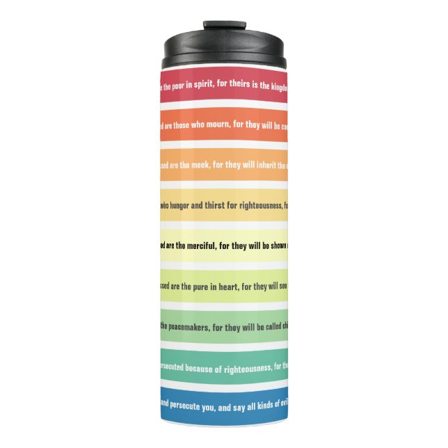 Beatitudes Palette Wasser Flasche (Vorderseite)