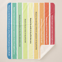 Beatitudes Sherpa Blanket Sherpadecke