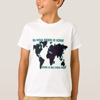 Beatles-alle Welt, die Sie benötigen, ist Liebe T-Shirt