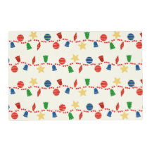 Beatles Garland mit Retro Weihnachtsschmuck