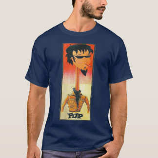 Beatnik Dreh Skateboard Design T-Shirt