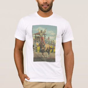 Beatrice-Fassbinder, der einen römischen Stand tu T-Shirt