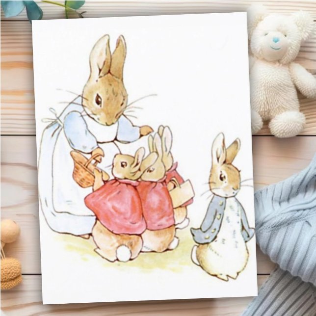 Beatrix Potter aus der Geschichte von Peter dem Ka Postkarte (Von Creator hochgeladen)