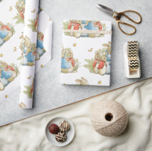 Beatrix Potter Bunny Rabbit Gender Neutral Dusche Geschenkpapier