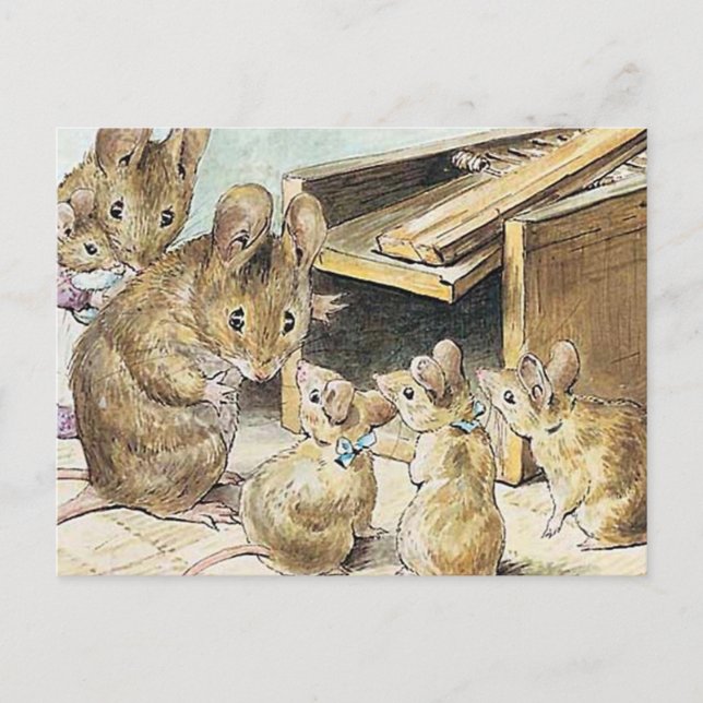 Beatrix Potter Children's Story Books Postkarte (Vorderseite)