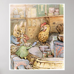 Beatrix Potter Die Geschichte von Ginger und Pickl Poster