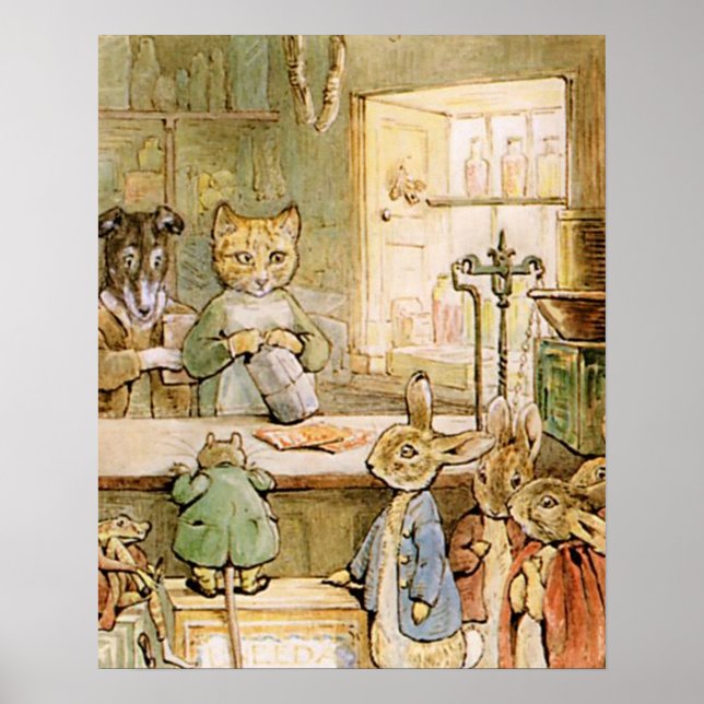 Beatrix Potter Die Geschichte von Ginger und Pickl Poster (Vorne)