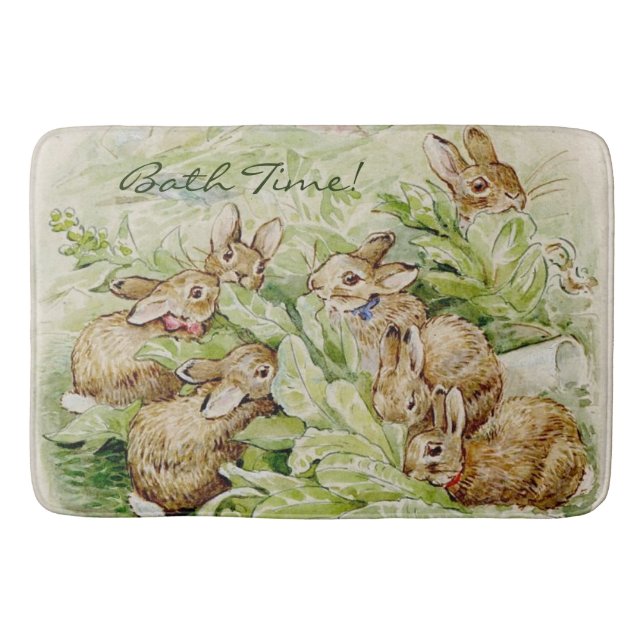 Beatrix Potter Flopsy Bunny Bath Mat Badematte (Vorderseite)