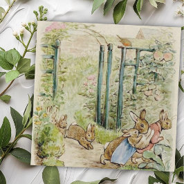 Beatrix Potter Geschichte der Flopsy Bunnies Mitteilungskarte