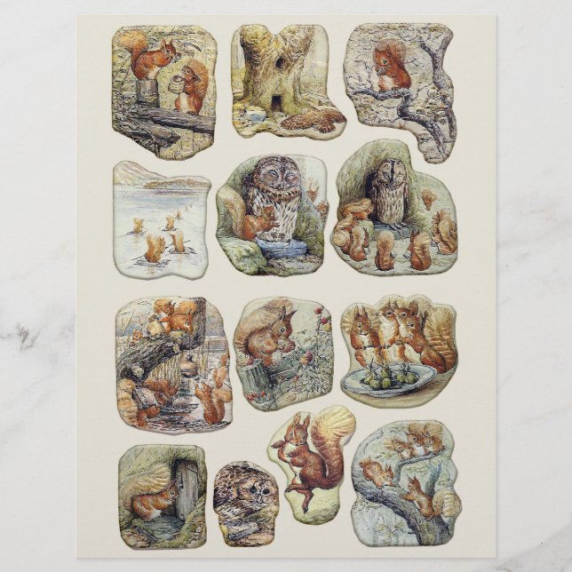 Beatrix Potter Illustrationen Teil 2 (Vorderseite)