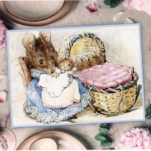 Beatrix Potter Mère et souris bébé