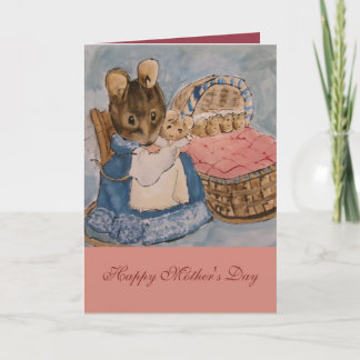 Beatrix Potter Muttertagskarte Karte