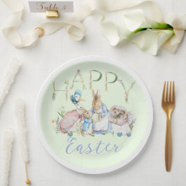 Beatrix Potter Peter der Kaninchen Osterpapierplat Pappteller
