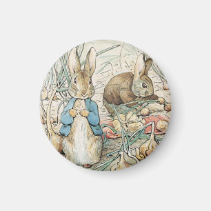 Beatrix Potter Peter Rabbit und Benjamin Bunny Magnet