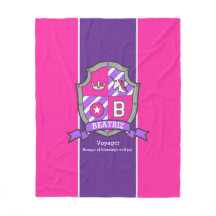 Beatriz B Name bedeutet Schild pink lila