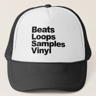 Beats Loops Samples Vinyl Trucker Hat Truckerkappe