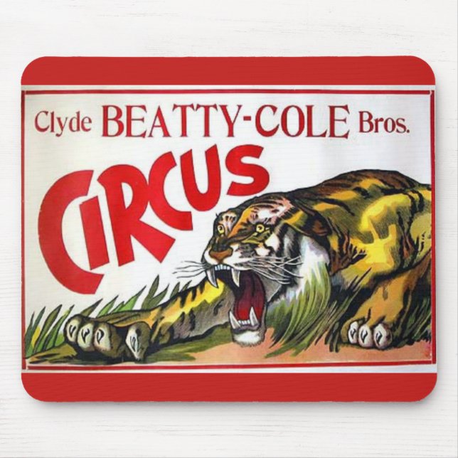 Beatty Cole Zirkus Mousepad (Vorne)
