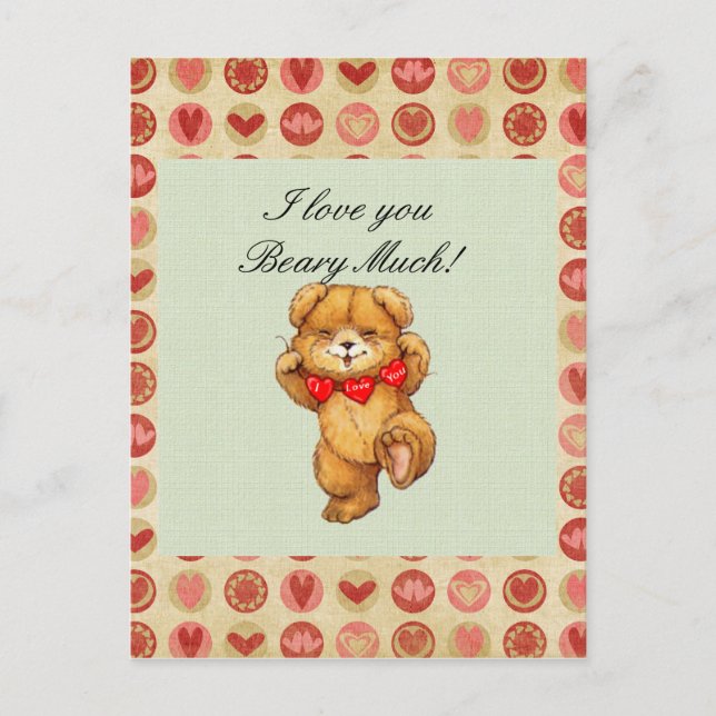 Beaty viel Foto Valentine Vorlage (Vorderseite)