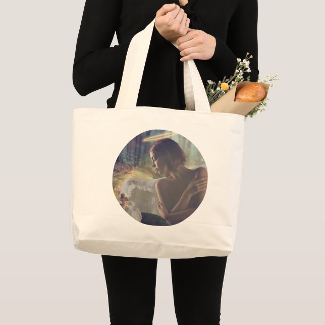 Beau ange avec Imaginaire Fairy Sac fourre-tout d' (Devant (produit))