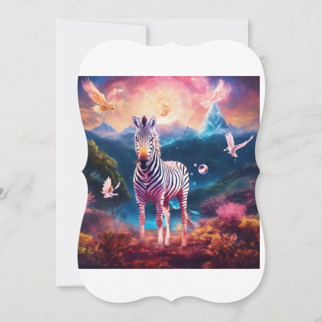 Beau animal sauvage 🖊️ carte ♦️ ♦️ ♠️ (Devant)