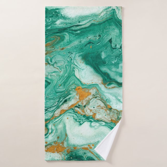 Beau arrière - plan abstrait. Or et gris foncé (Serviette de bain)