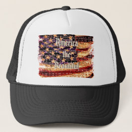 Beau Belle Amérique Casquette Patriotique-WBK