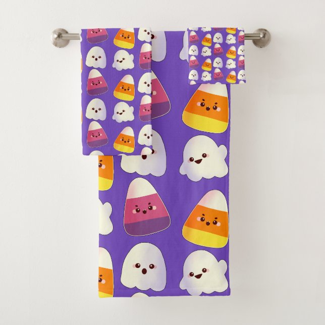 Beau Bonbon Halloween Et Motif Fantôme (En situation)