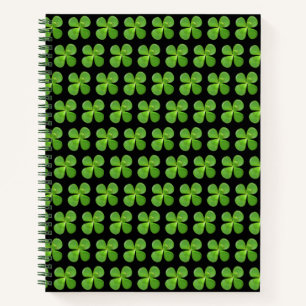 Beau cahier aux feuilles vertes d'arbre de Jade