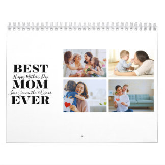 Beau calendrier de cadeaux pour la fête des mères