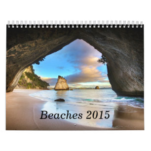 Beau calendrier des photographies de scène de