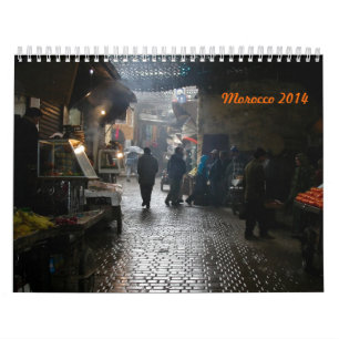 beau calendrier du Maroc 2014