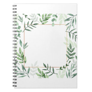 Beau Carnet de cadre naturel