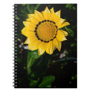 Beau Carnet Fleur Jaune