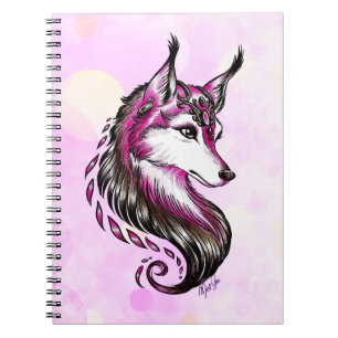 Beau carnet tiré par la main d'école d'art de lo