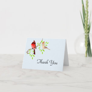 Beau Carte de remerciements Mariage des Cardinaux